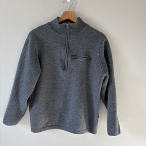 Patagonia Men’s Wool Quarter Zip Sweater